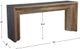 Uttermost® Vail Gray Console Table with Natural Base-2