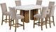 Steve Silver Co. Artemis 7-Piece Beige/Tan/White Counter Height Dining Set-0