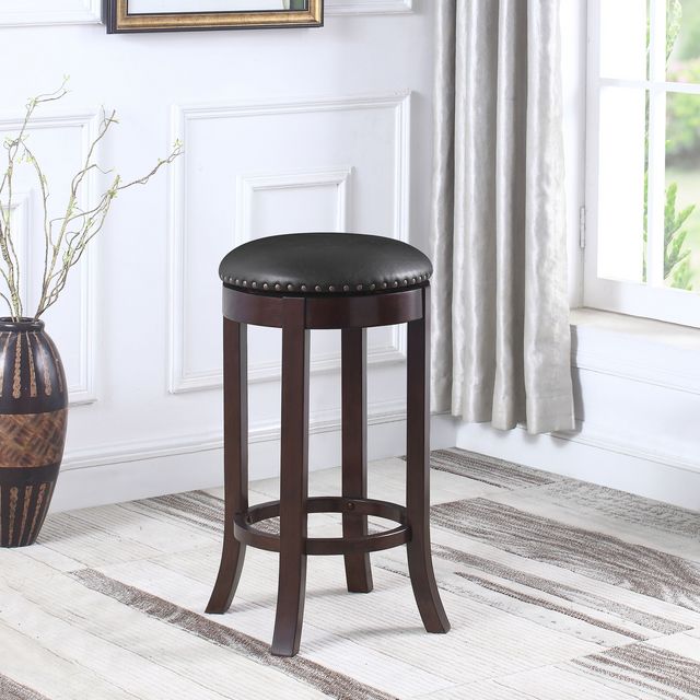 Coaster® Aboushi 2-Piece Brown Swivel Bar Stools-3