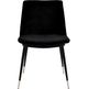 TOV Furniture Evora Black Velvet Chair-1