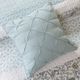Olliix by Madison Park Blue King/California King Dawn 6 Piece Cotton Percale Reversible Coverlet Set-4