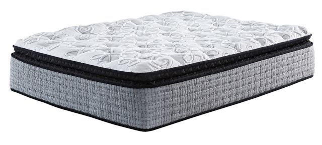 Sierra Sleep® by Ashley® M632 Mt Rogers Ltd Hybrid Plush Pillow Top Queen Mattress-0