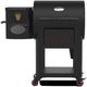 Louisiana Grills Founders Premier 800 22" Black Freestanding Wood Pellet Grill-0