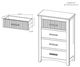 International Furniture Direct Ridge Light Gray Chest-2
