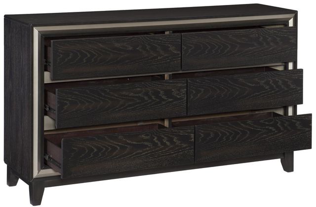 Mazin Furniture Grant Ebony Dresser-1