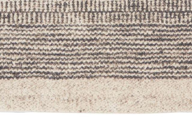Nourison Home™ Etched Ivory Gray 5'x7' Area Rug-3