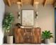 International Furniture Direct Balam Stained Brown Buffet-1