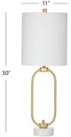 Bassett Mirror Tyne Brass Table Lamp-1