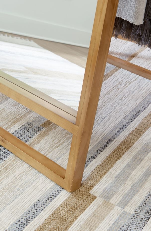 Signature Design by Ashley® Devford Brown Floor Mirror-4