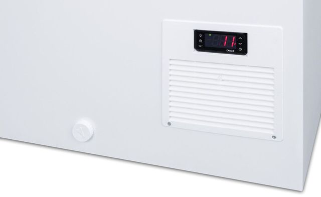 Summit® Commercial® 53" 14.1 Cu. Ft. White Chest Freezer-2