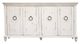 International Furniture© Capri White Hutch and Buffet-1