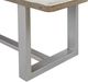 Riverside Furniture Intrigue Gray/Hazelwood/White Upholstered Dining Bench-3