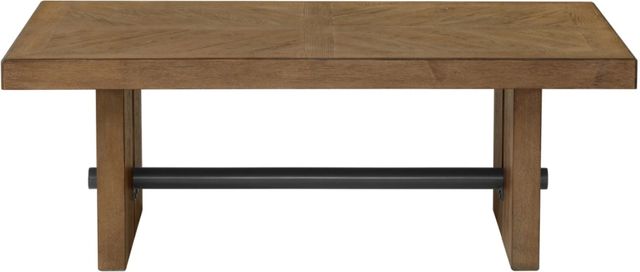 Intercon Landmark Weathered Oak Coffee Table-1