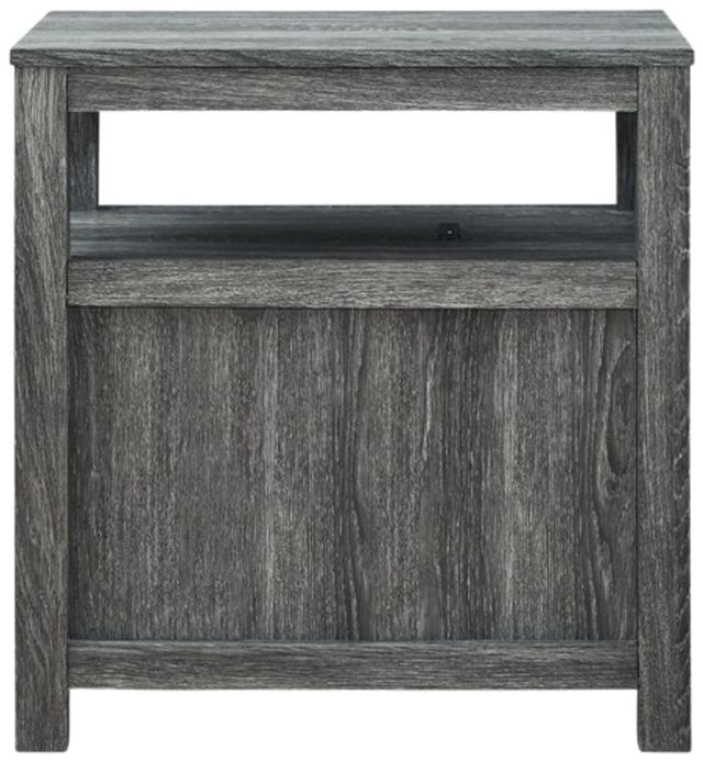 Signature Design by Ashley® Fendenmore Weathered Gray End Table-3