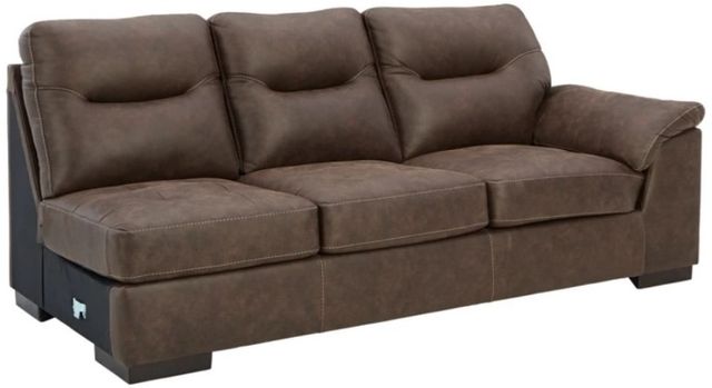 Signature Design by Ashley® Maderla 2-Piece Walnut Left-Arm Facing Sofa Sectional with Chaise-1