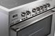Verona® Prima 36" Stainless Steel Pro Style Electric Range-1