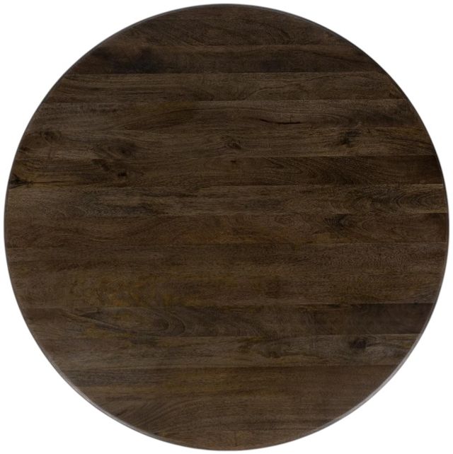 Classic Home Brookside Cocoa Brown Round Dining Table-2