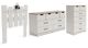 Signature Design by Ashley® Vaibryn 3-Piece White Full Panel Headboard Bedroom Set-0