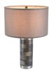 A & B Home Gray/Silver Brushed Table Lamp-1