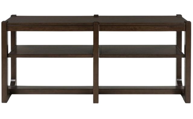 Signature Design by Ashley® Breckington Dark Brown Sofa Table-1