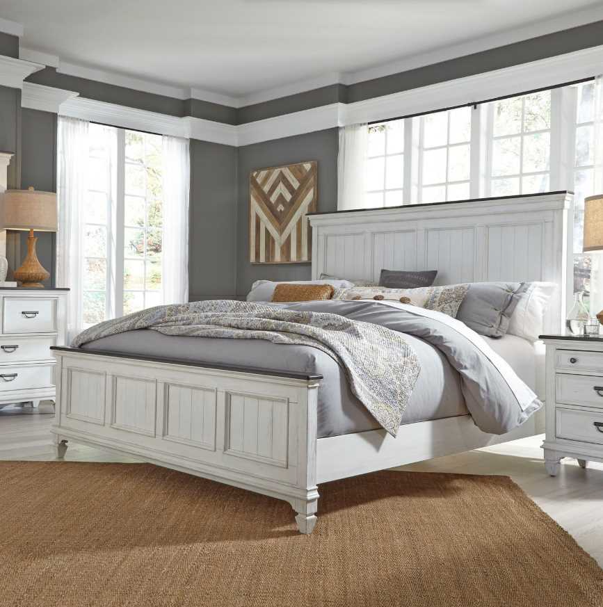 Liberty Furniture Industries Allyson Park Panel Bed - Thumbnail 3