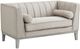 Elements International Cannes Mckinney Fawn Loveseat-0