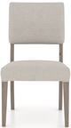 Canadel® Loft Weathered Grey Washed Upholstered Chair-1