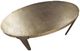 Riverside Furniture Greyson Rubbed Bronze Oval Cocktail Table-3