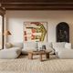 TOV Furniture Arezza 6-Piece Stone White Modular Sectional-1