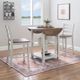 Powell® Vail 3-Piece Silver Birch/Wire Brushed Oak Counter Dining Set-1