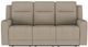 Coaster® Brentwood 2-Piece Taupe Manual Reclining Set-2