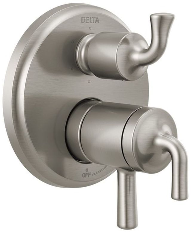Delta Kayra® Monitor® 17 Series Stainless 2-Handle Valve Trim with 6-Setting Diverter-0
