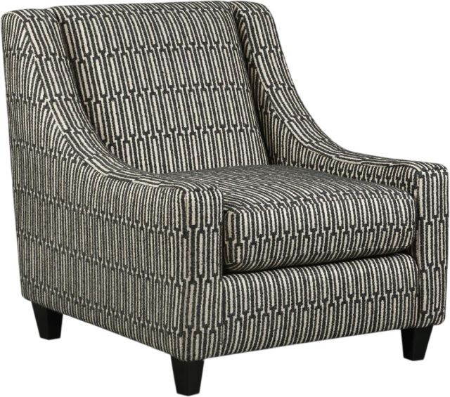 Fusion Furniture Ripple Lodge Ebony Accent Chair-0