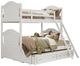 Homelegance® Clementine White Twin/Full Bunk Bed-2