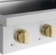 ZLINE Paramount 36" Stainless Steel Induction Rangetop with 5-Element Cooktop and Champagne Bronze Accents-5