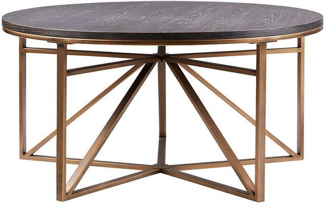 Olliix by Madison Park Antique Bronze Madison Coffee Table-0