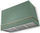 AGA Loge 48" Matte Black Wall Mounted Range Hood with Polished Chrome Trim-0