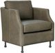 Bernards Tarrington Pistachio Leather Accent Chair-0