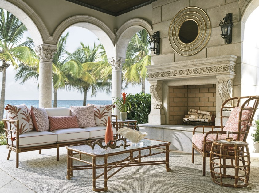Tommy Bahama Sandpiper Bay Sofa - Thumbnail 4