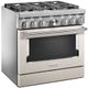 KitchenAid® 36" Milkshake Pro Style Dual Fuel Range-3