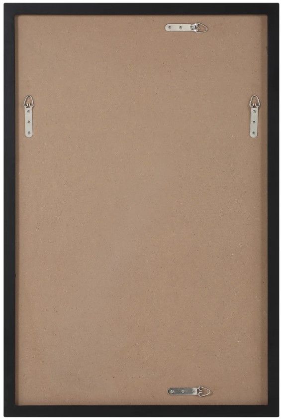 Renwil® Agata Matte Black Accent Mirror-3