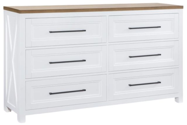 Legacy Classic Franklin Natural White Dresser-0