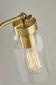 Adesso® Bristol Antique Brass/Brown Desk Lamp-3