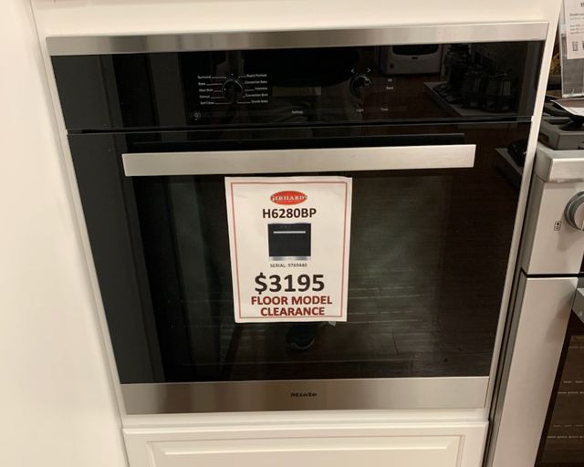 Miele PureLine Series 30" Electric Built In Oven-Stainless Steel-0