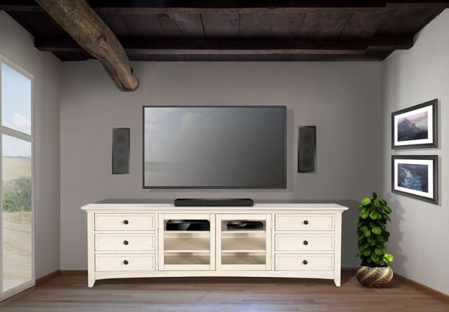Sunny Designs™ Taylor Marble White 82" Media Console-1