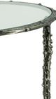A & B Home 2-Piece Antique Silver Side Table Set-2