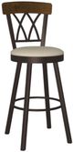 Amisco Brittany Cobrizo/Pebble/Pine Cone Swivel Bar Stool-0