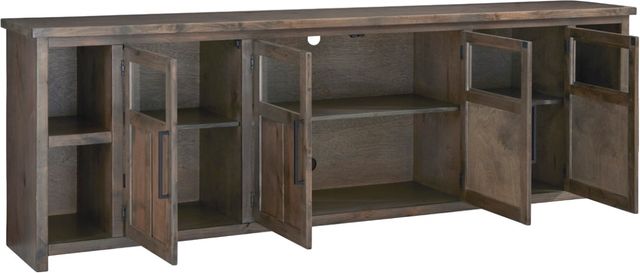 aspenhome® Finnegan Sandy Brown 98" Console and Hutch-1