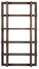 Classic Home Sydney Bark Brown Bookcase-2