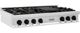 ZLINE Autograph Edition 48" Stainless Steel Gas Rangetop with 8 Burners, Porcelain Cooktop and Matte Black Accents -0